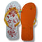 Pedi-Flips (Pedicure Slippers, Size 42 Women's Size 6-7) - Orange