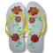 Pedi-Flips (Pedicure Slippers, Size 44 Women's Size 11-12) - Yellow