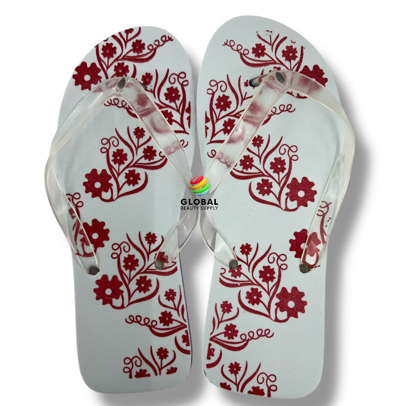 Pedi-Flips (Pedicure Slippers, Size 42 Women's Size 6-7) - Purple