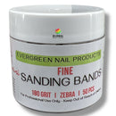 Sanding Bands - Zebra Small Sanding Bands 50pcs - FINE 180 Grit