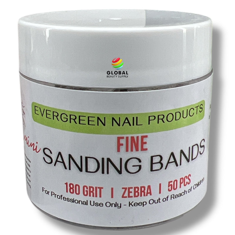 Sanding Bands - Zebra Small Sanding Bands 50pcs - FINE 180 Grit