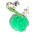 Keychain - Ballerina With Green Fur