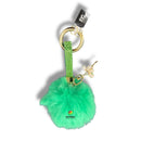 Keychain - Ballerina With Green Fur