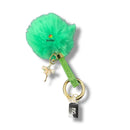 Keychain - Ballerina With Green Fur