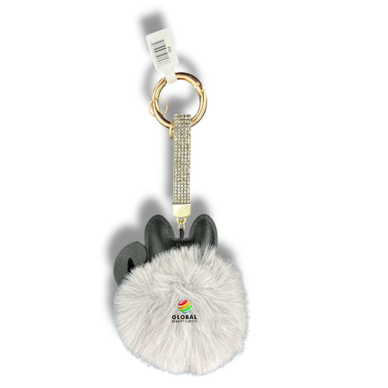 Keychain - Cat With Gray Fur