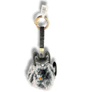 Keychain - Cat With Black & White Fur