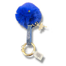 Keychain - Ballerina With Blue Fur