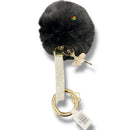Keychain - Ballerina With Black Fur