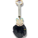 Keychain - Squirrel With Black Fur
