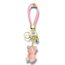 Keychain - Glossy Pearl Pink Rhinestone Bear