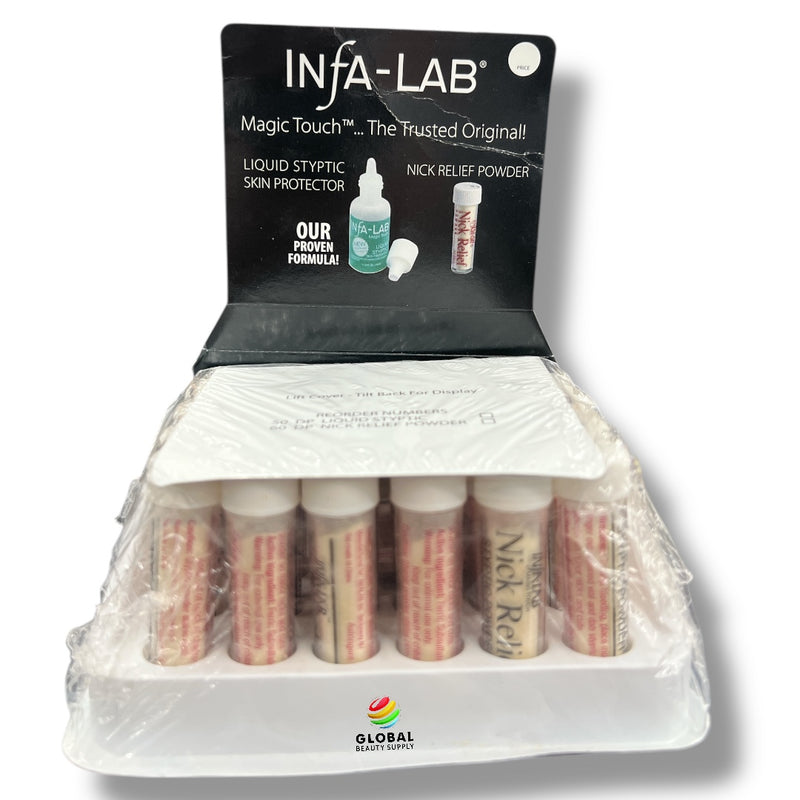 Infalab Nick Relief Styptic Powder (1 Display)