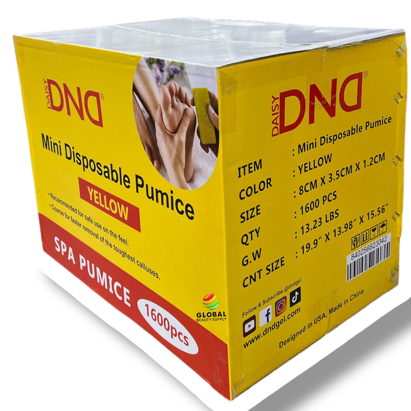 DND Mini Disposable Pumice (Yellow)