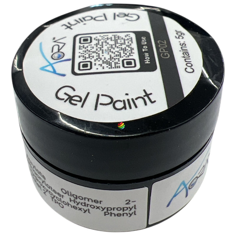 Aora Gel Paint - White GP02