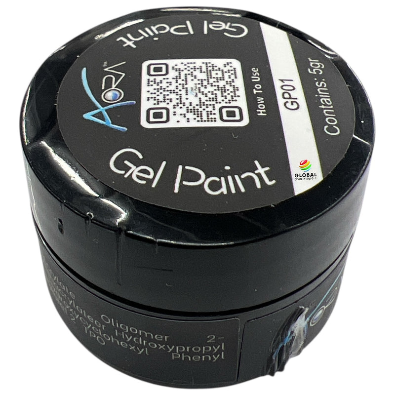 Aora Gel Paint - Black GP01