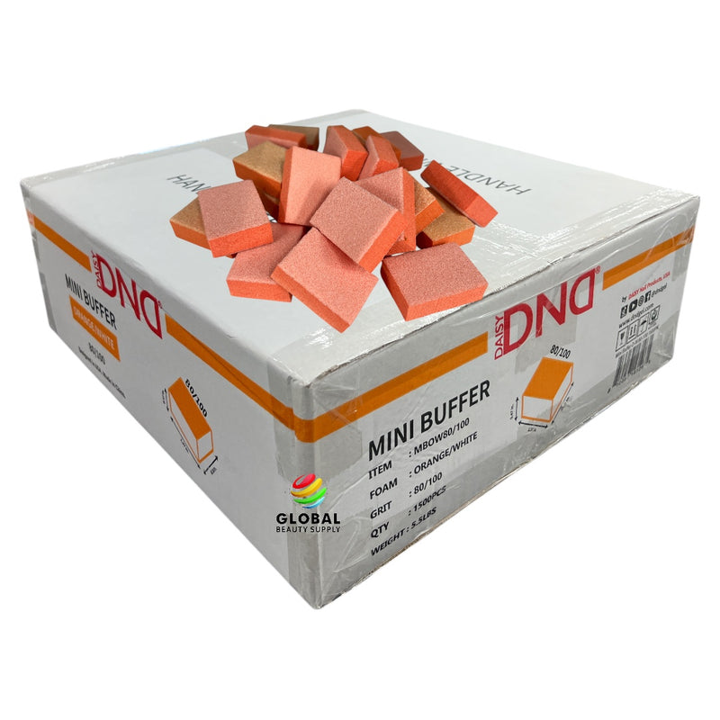 Mini Buffer - Orange/White 80/100 Grit 1500pcs