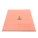 Mini Long Buffer - Orange/White 80/100 Grit 1-pc