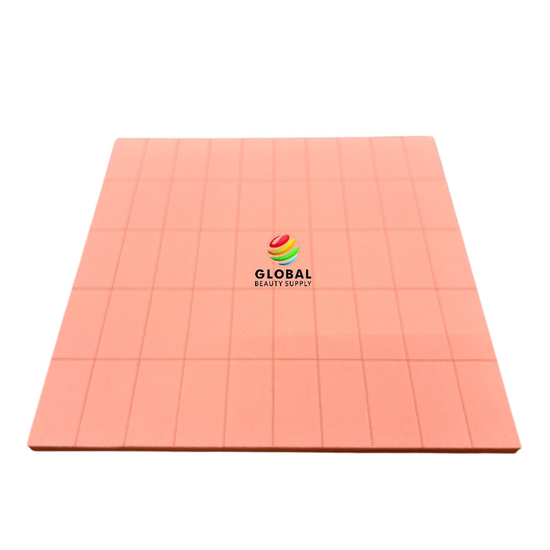 Mini Long Buffer - Orange/White 80/100 Grit 1-pc