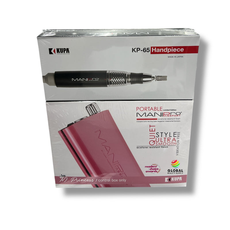 Kupa Manipro Passport Princess with KP-65 Handpiece Nail Drill Set