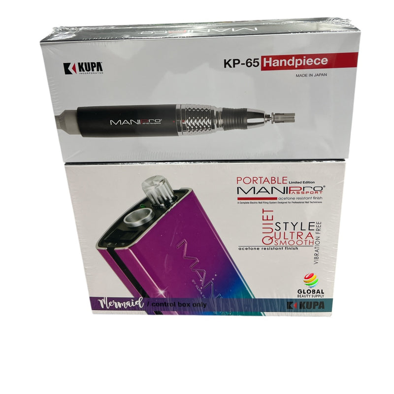 Kupa Manipro Passport Mermaid with KP-65 Handpiece Nail Drill Set