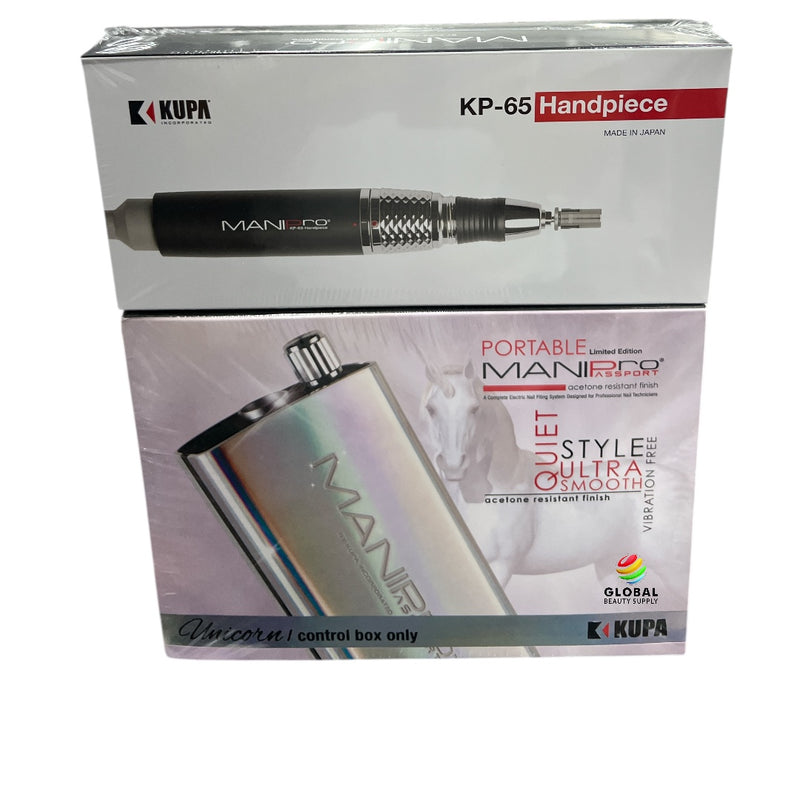 Kupa Manipro Passport Unicorn with KP-65 Handpiece Nail Drill Set