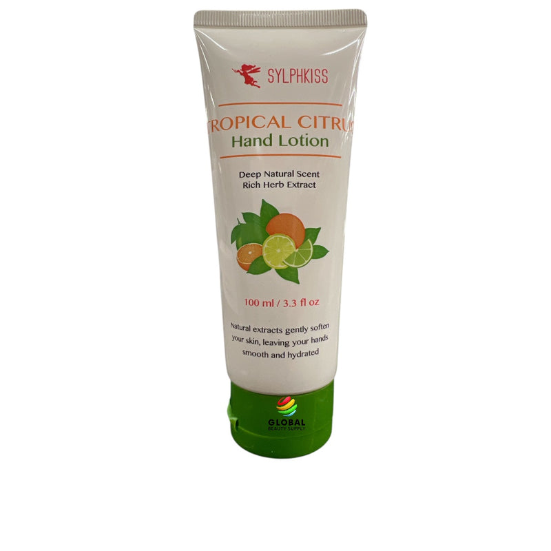 Sylphkiss Hand Lotion 3.3 oz - Tropical Citrus