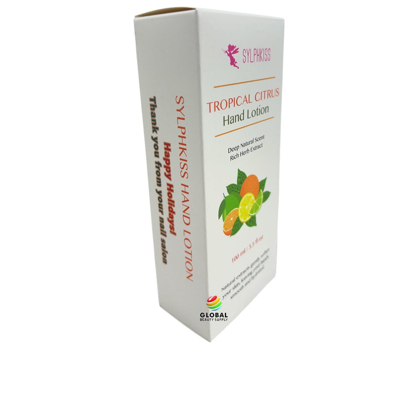 Sylphkiss Hand Lotion 3.3 oz - Tropical Citrus
