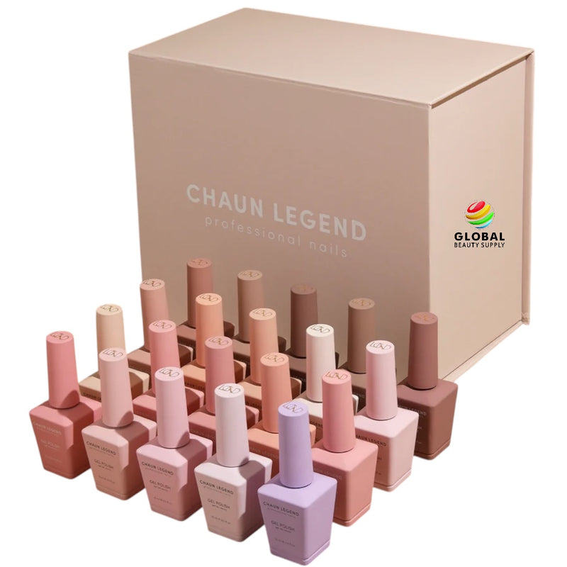Chaun Legend Gel Polish Collection - Sheers & Tones Collection 20 Shades
