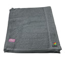 Laurel - Cotton Towel 12" x 12" 1 Dozen "Dark Grey"