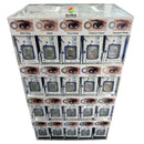 Colored Contacts - Aqua Color Contact Lenses Collection - Wholesale Package - 80 Pairs with Acrylic Display
