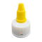 Twist Cap Lid for Imprinted Nail Solution Bottle (Yellow)