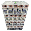 Colored Contacts - Aqua Color Contact Lenses Collection - Wholesale Package - 80 Pairs with Acrylic Display