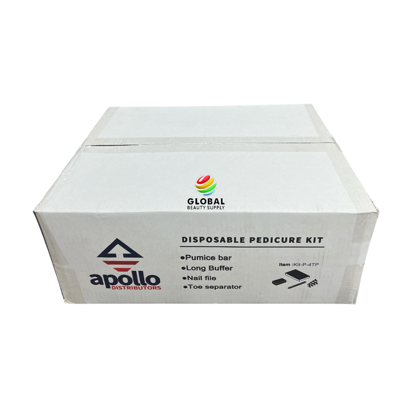 Apollo Pedicure Kit 4-pc (with Toe Separators)