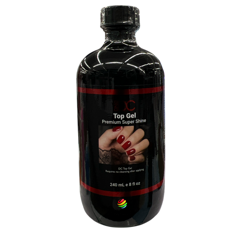 DC Gel Top Coat Premium Super Shine Refill 8oz