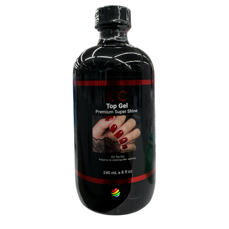 DC Gel Top Coat Premium Super Shine Refill 8oz