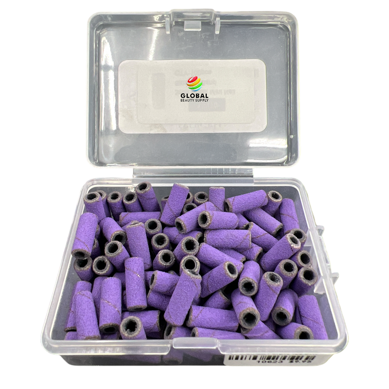 GBS Premium Small Sanding Bands - Purple Small Sanding Bands 100pcs - MEDIUM 120