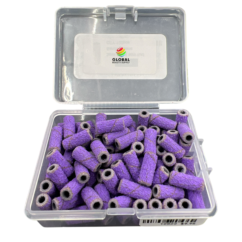 GBS Premium Small Sanding Bands - Purple Small Sanding Bands 100pcs - COARSE 80