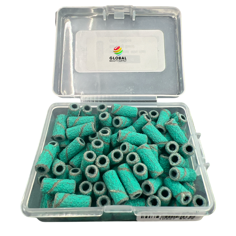 GBS Premium Small Sanding Bands - Green Small Sanding Bands 100pcs - COARSE 80