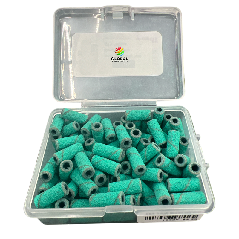 GBS Premium Small Sanding Bands - Green Small Sanding Bands 100pcs - MEDIUM 120