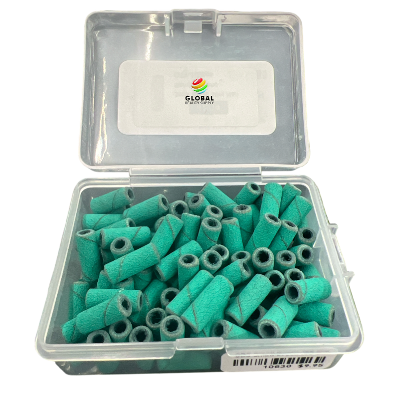 GBS Premium Small Sanding Bands - Green Small Sanding Bands 100pcs - FINE 180 Grit