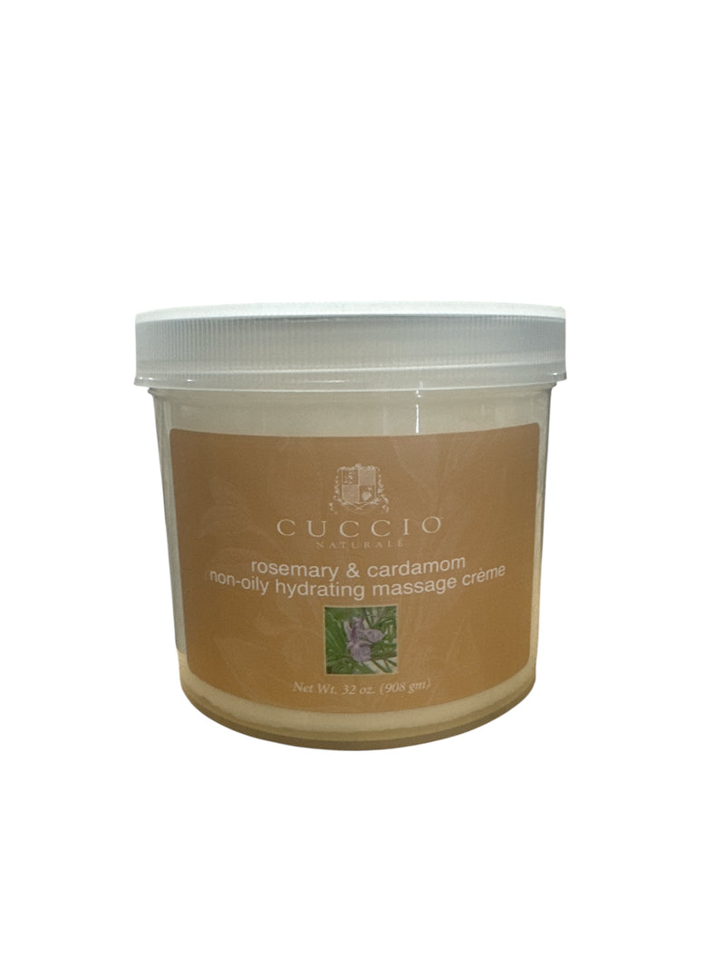 Cuccio Non-Oily Massage Creme - Rosemary & Cardamom (discontinued, whiles supplies last)