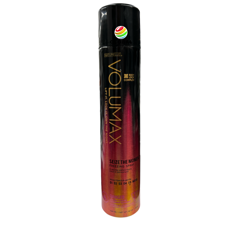 Zotos Volumax Seize the Moment Freezing Spray Level 5 Hairspray Hair 14 oz