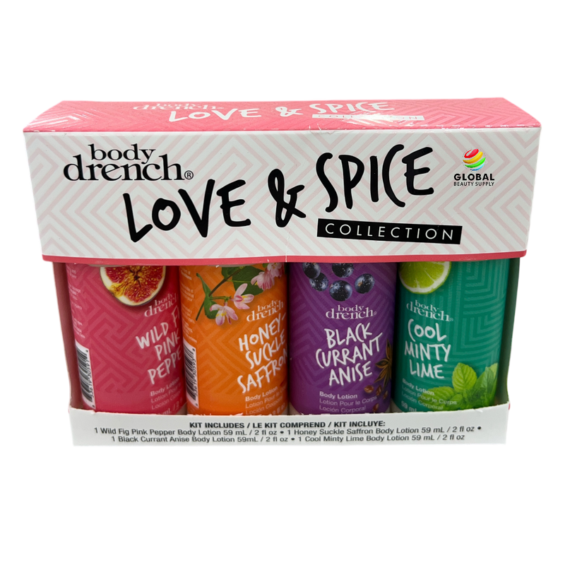 Body Drench - Love & Spice Collection Kit 4PCs