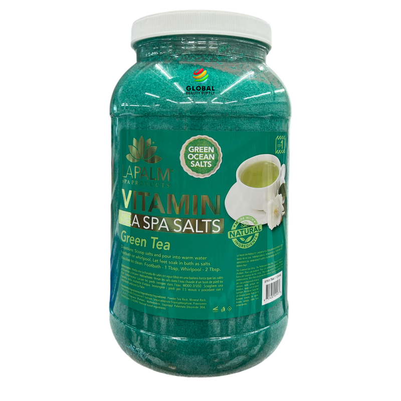 La Palm Sea Spa Salts - Green Tea Gallon