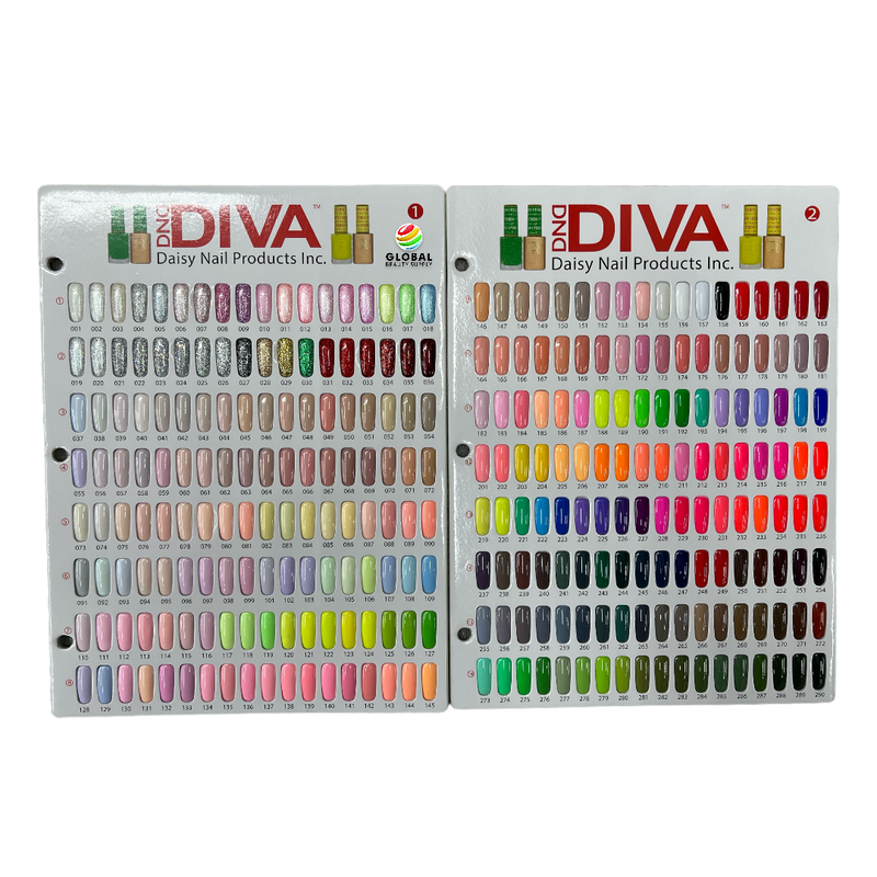 DND DIVA Gel & Lacquer Duo Whole Set Collection (288 Colors)