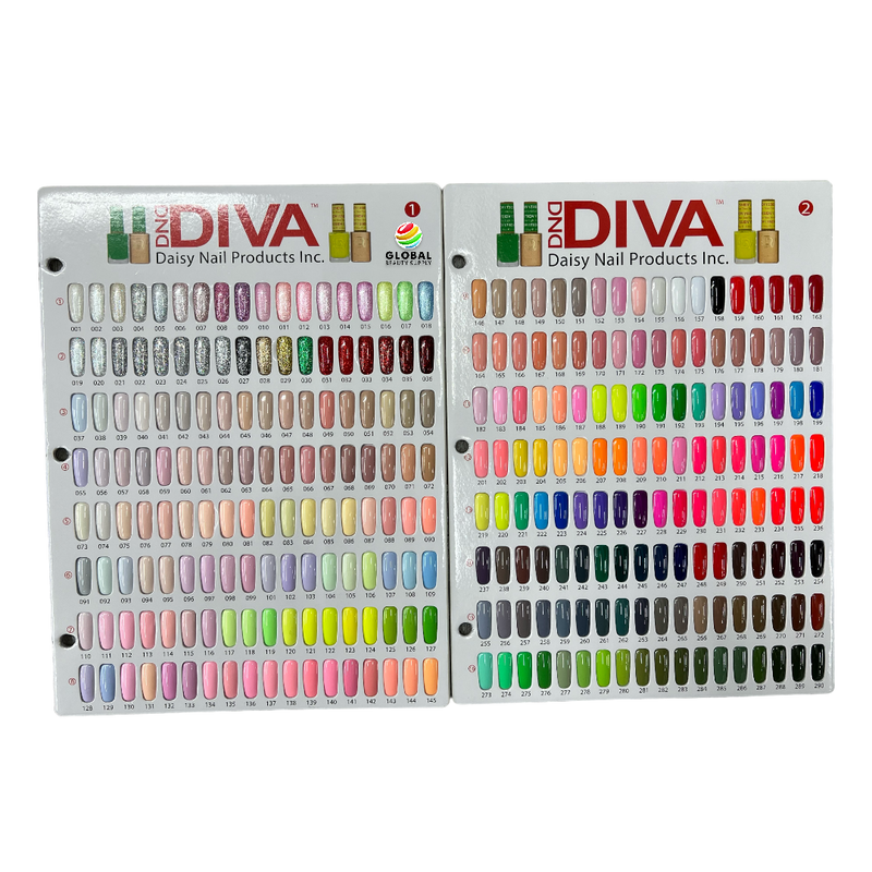 DND DIVA Gel & Lacquer Duo Whole Set Collection (288 Colors)