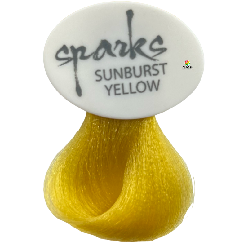 Spark Hidracolor, Permanent Creme Hair Color Sunburst Yellow 3 Fl Oz. 90 mL