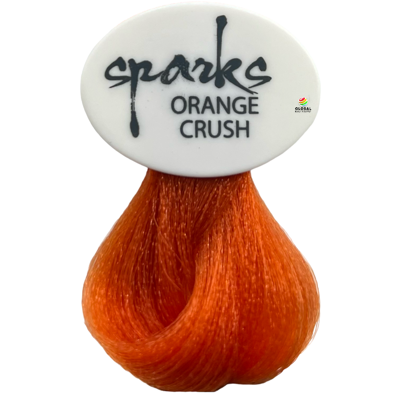 Sparks - Long Lasting Bright Hair Color "Orange Crush" 3 Fl Oz. 90 mL