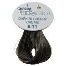 Spark Hidracolor, Permanent Creme Hair Color 6.11 Dark Blueberry Creme 3 Fl Oz. 90 mL