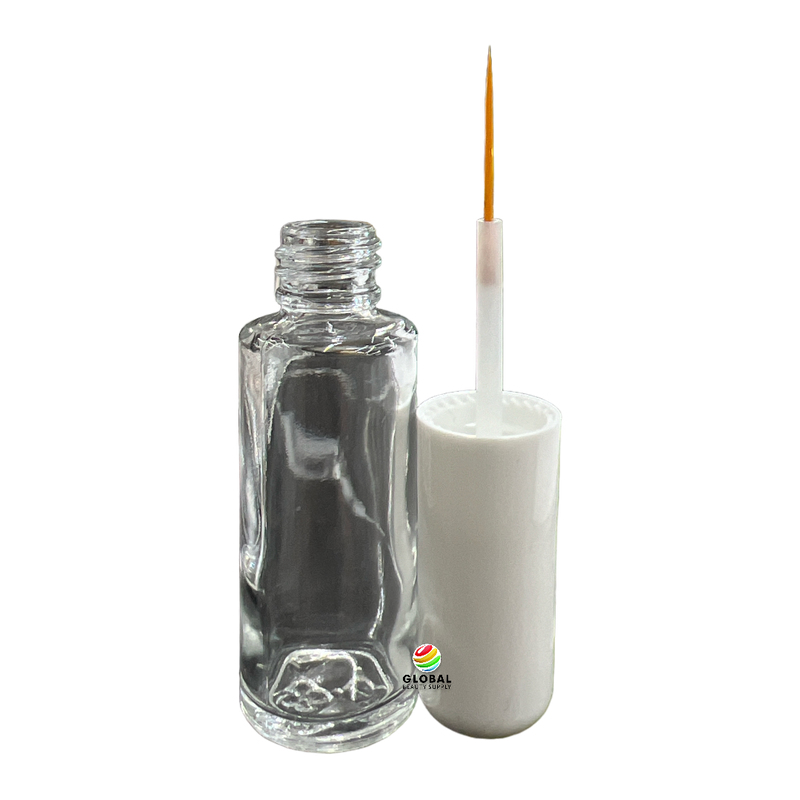 Empty Nail Art Bottle Clear