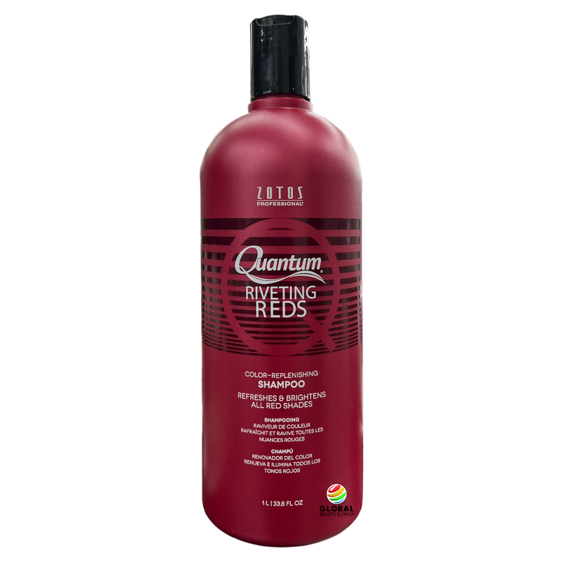 Zotos Quantum Colors Color-Replenishing Shampoo - Riveting Reds, 33.8 Fl.Oz